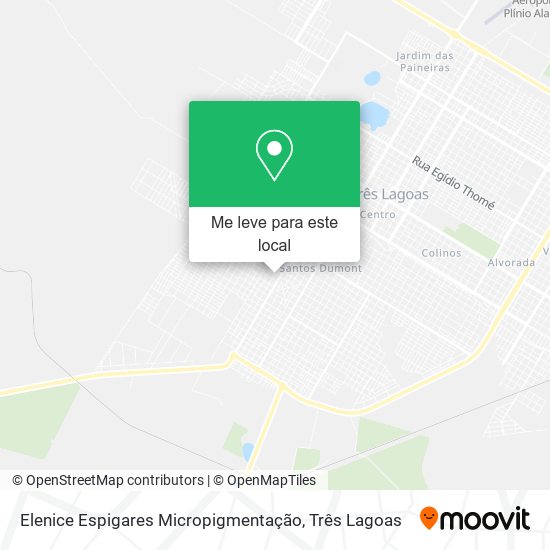 Elenice Espigares Micropigmentação mapa