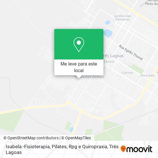 Isabela -Fisioterapia, Pilates, Rpg e Quiropraxia mapa