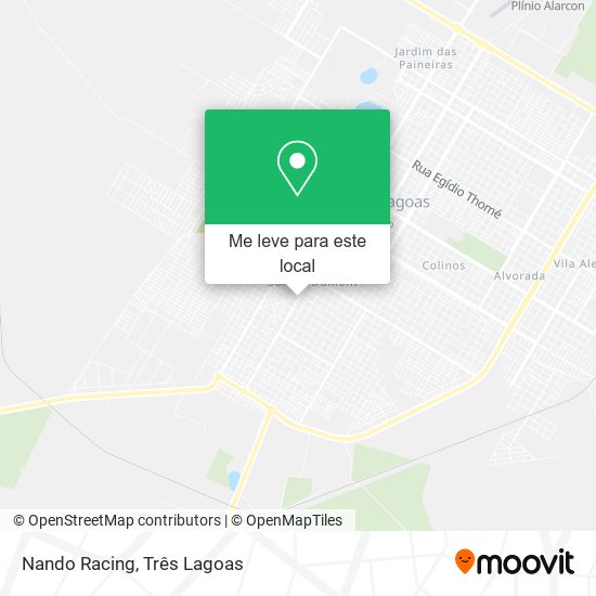 Nando Racing mapa