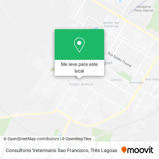 Consultorio Veterinario Sao Francisco mapa
