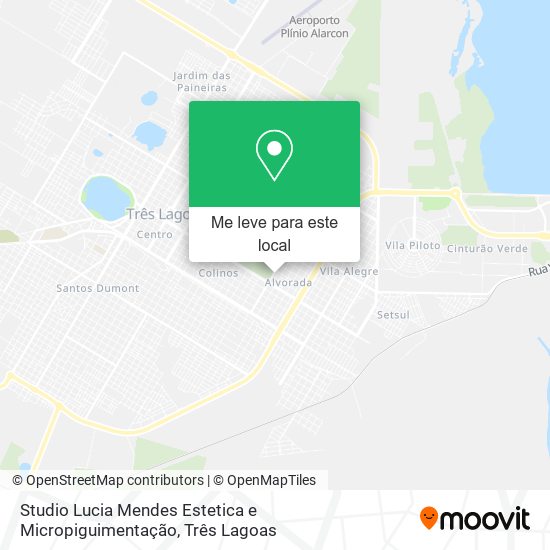 Studio Lucia Mendes Estetica e Micropiguimentação mapa