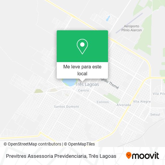 Previtres Assessoria Previdenciaria mapa