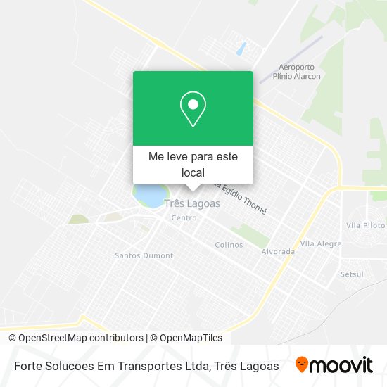 Forte Solucoes Em Transportes Ltda mapa