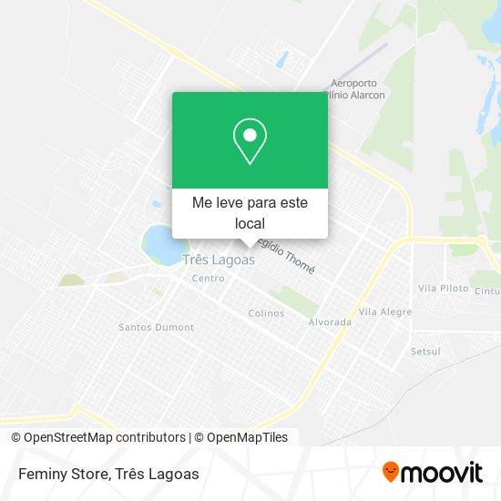 Feminy Store mapa