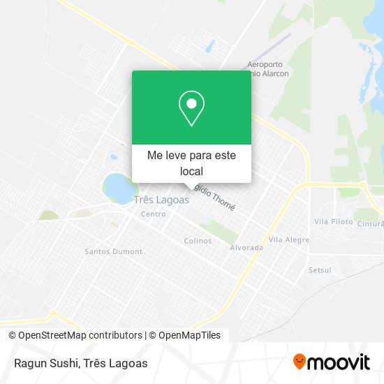 Ragun Sushi mapa