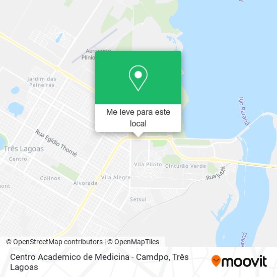 Centro Academico de Medicina - Camdpo mapa