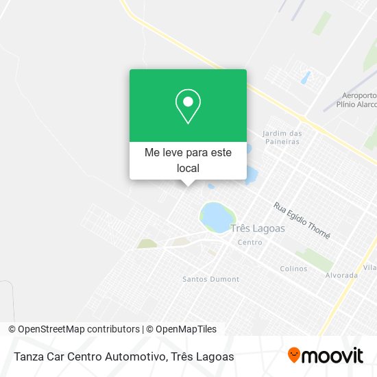 Tanza Car Centro Automotivo mapa