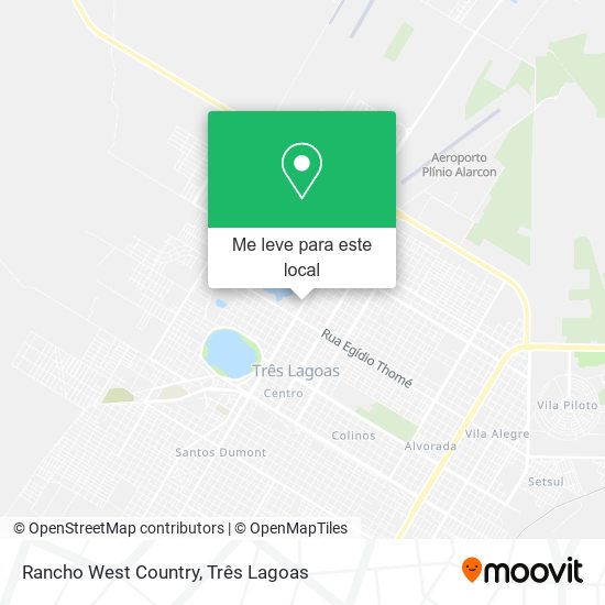 Rancho West Country mapa
