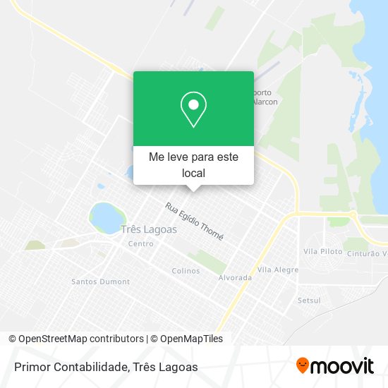 Primor Contabilidade mapa