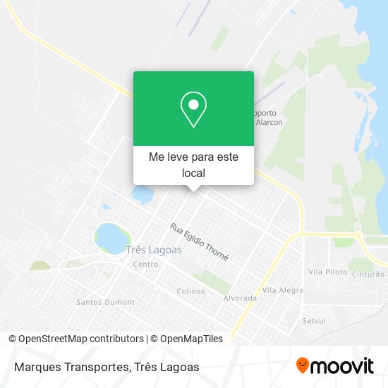 Marques Transportes mapa