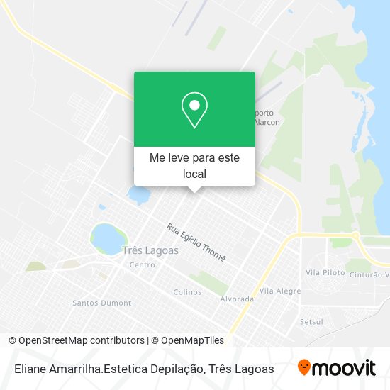 Eliane Amarrilha.Estetica Depilação mapa