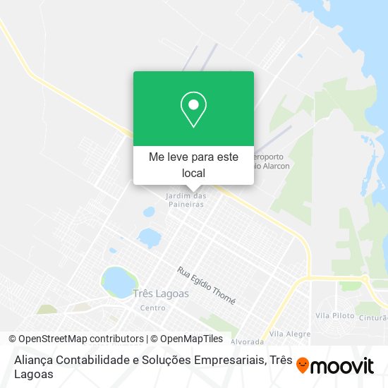 Aliança Contabilidade e Soluções Empresariais mapa