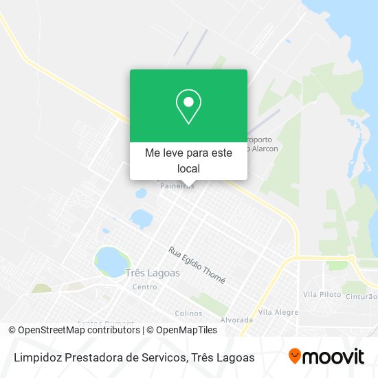 Limpidoz Prestadora de Servicos mapa