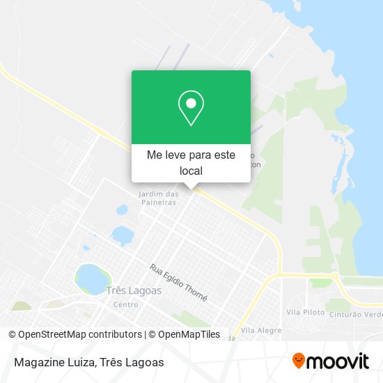 Magazine Luiza mapa