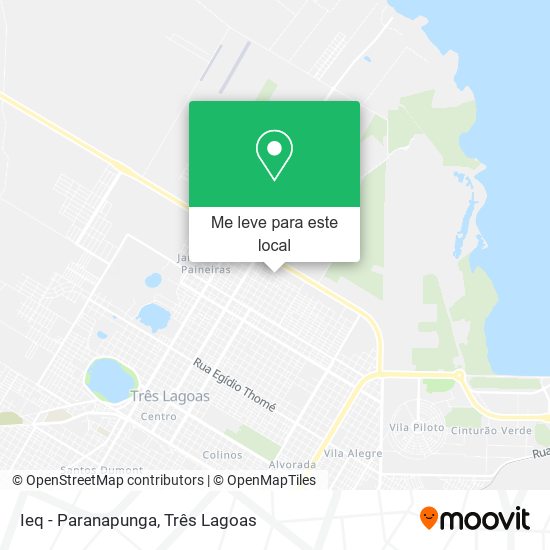 Ieq - Paranapunga mapa