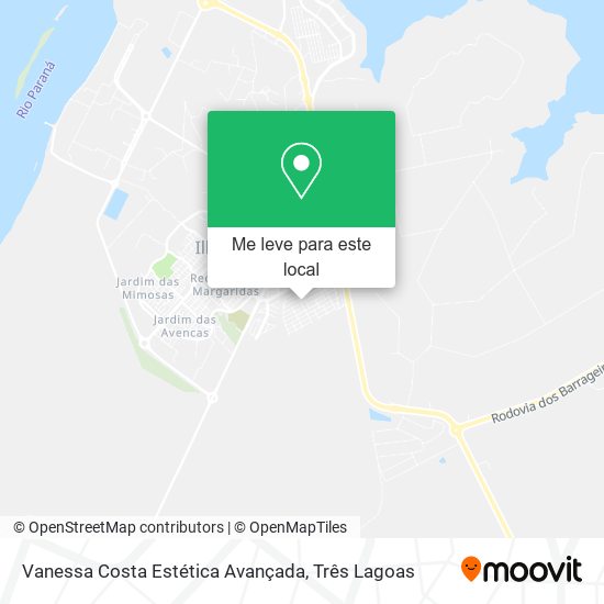 Vanessa Costa Estética Avançada mapa
