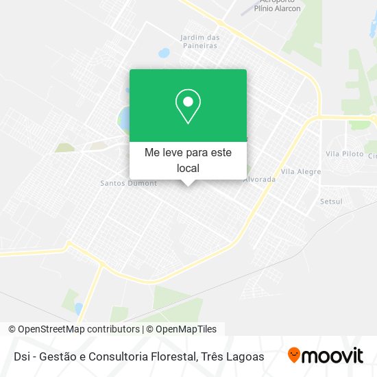Dsi - Gestão e Consultoria Florestal mapa