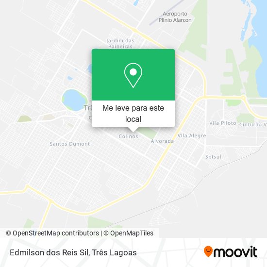 Edmilson dos Reis Sil mapa