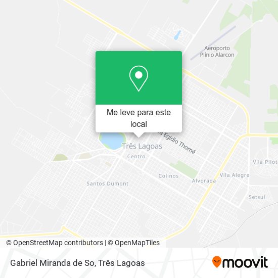 Gabriel Miranda de So mapa