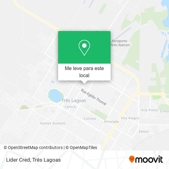 Líder Cred mapa