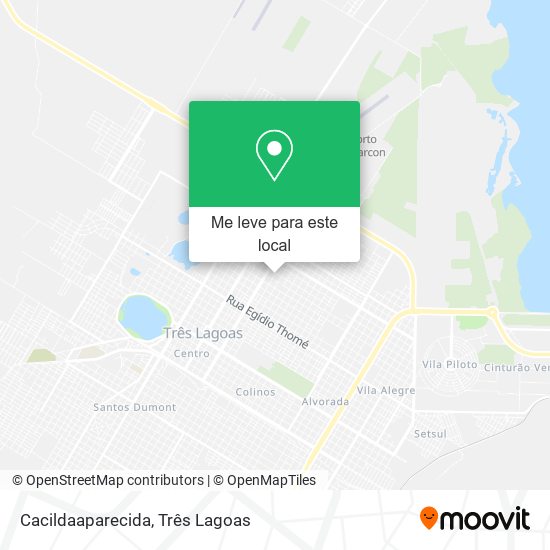Cacildaaparecida mapa
