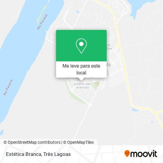 Estética Branca mapa
