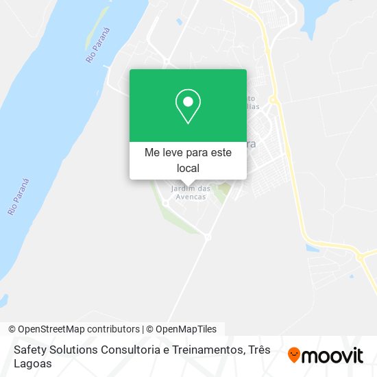 Safety Solutions Consultoria e Treinamentos mapa