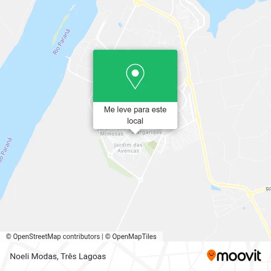 Noeli Modas mapa
