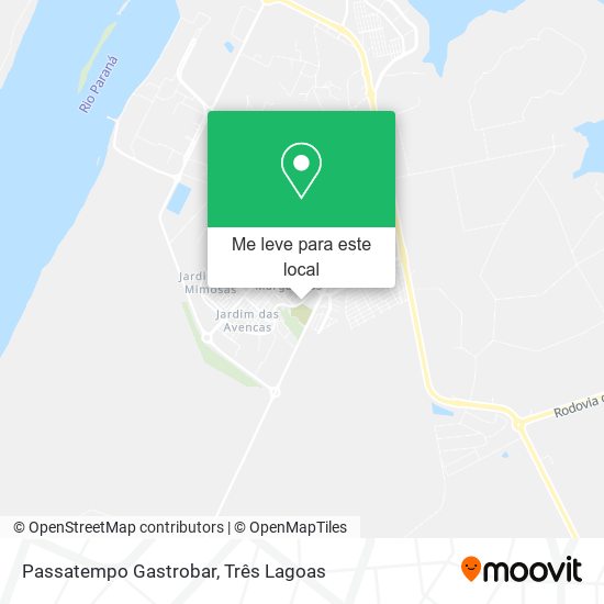 Passatempo Gastrobar mapa