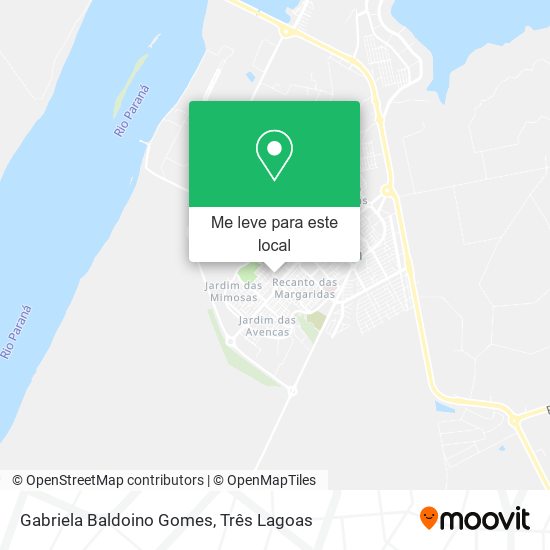 Gabriela Baldoino Gomes mapa