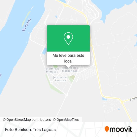 Foto Benilson mapa