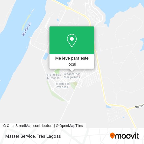 Master Service mapa