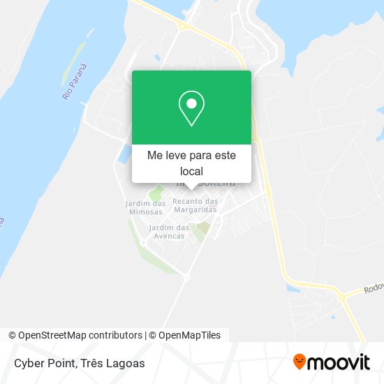 Cyber Point mapa