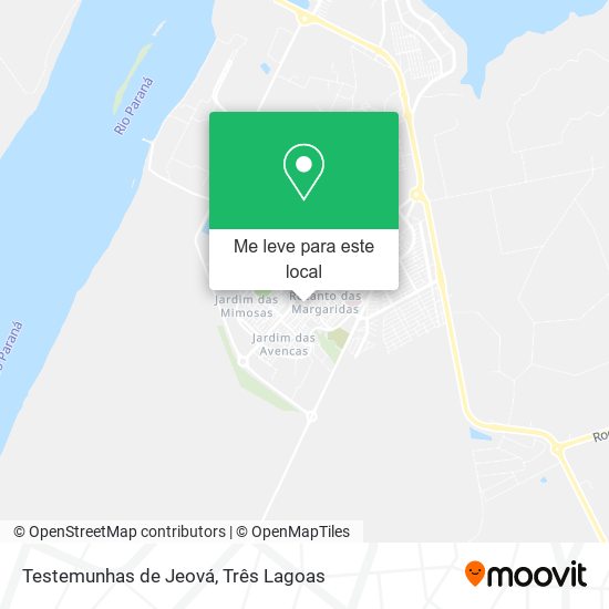 Testemunhas de Jeová mapa