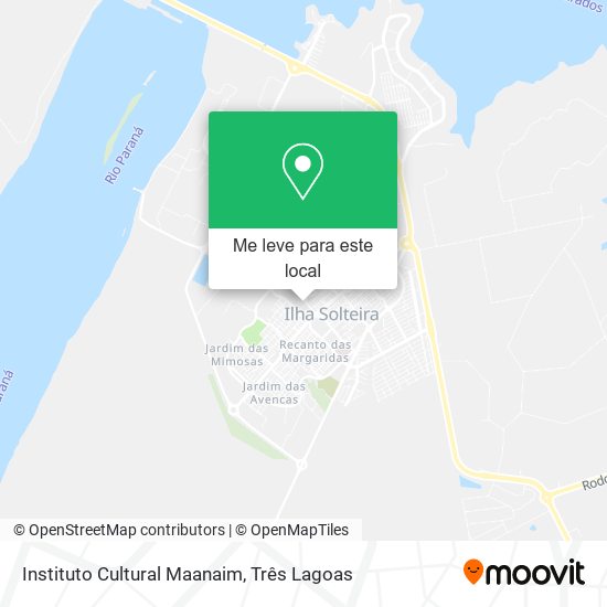 Instituto Cultural Maanaim mapa