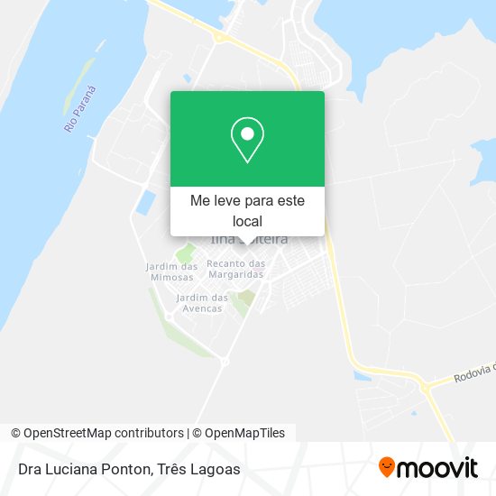 Dra Luciana Ponton mapa