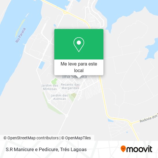 S.R Manicure e Pedicure mapa