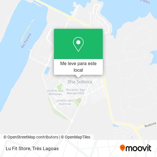 Lu Fit Store mapa