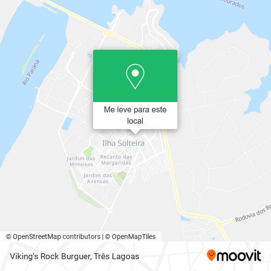 Viking's Rock Burguer mapa