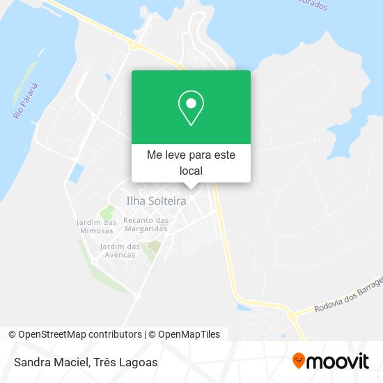 Sandra Maciel mapa