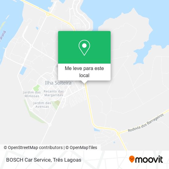 BOSCH Car Service mapa