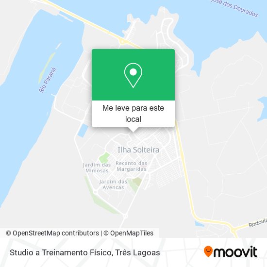 Studio a Treinamento Físico mapa