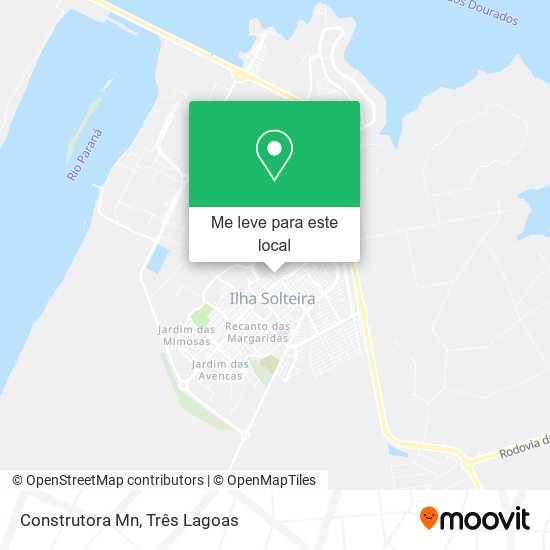 Construtora Mn mapa