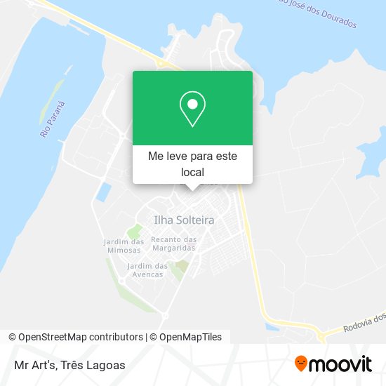 Mr Art's mapa