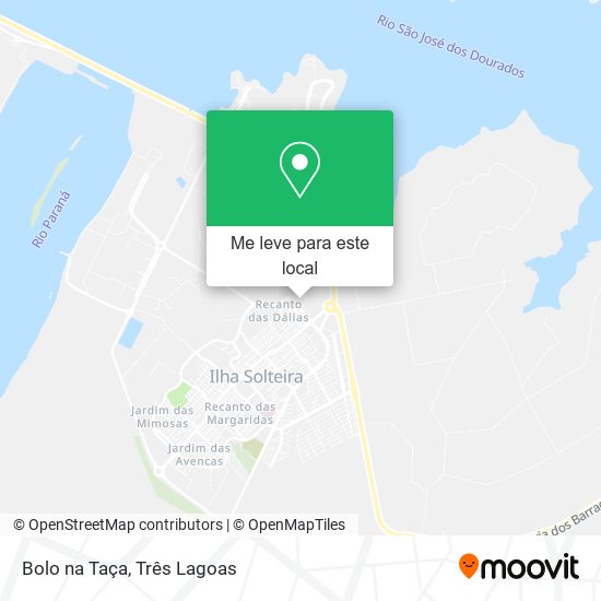 Bolo na Taça mapa