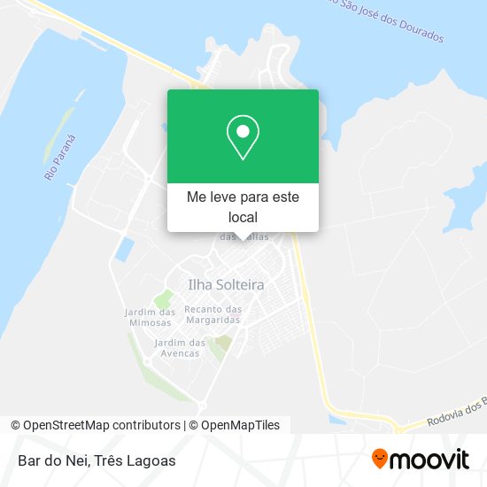 Bar do Nei mapa