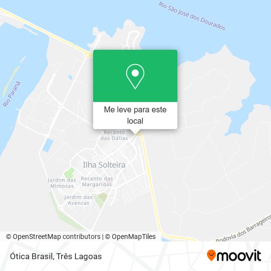 Ótica Brasil mapa