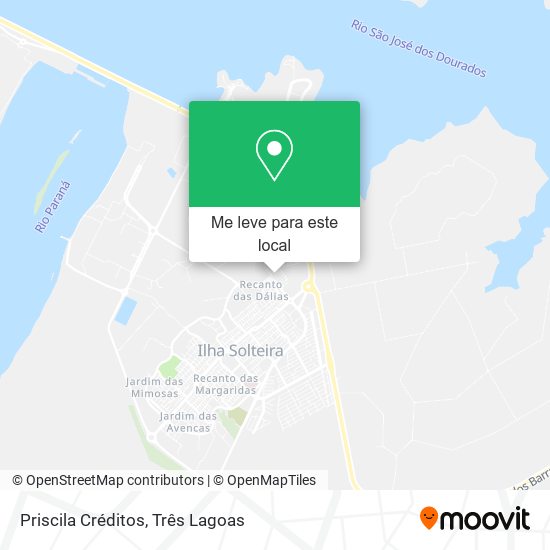 Priscila Créditos mapa