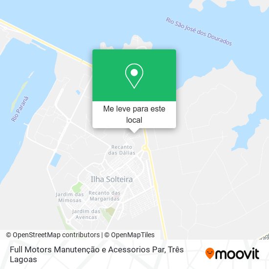 Full Motors Manutenção e Acessorios Par mapa
