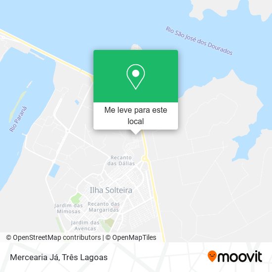 Mercearia Já mapa